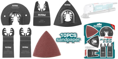 KIT DE ACCESORIOS PARA HERRAMIENTA MULTIFUNCIONAL 15PCS TOTAL