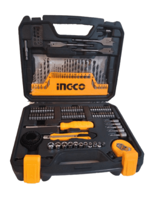 SET DE 118 ACCESORIOS BROCAS/BITS HKTAC011182 INGCO