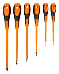 JUEGO DE DESTORNILLADORES PHILLIPS-PLANOS AISLANTES 1000V 6PZAS BAHCO / 620-6 1