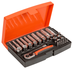 Juego de vasos y vasos serie larga de 1/4