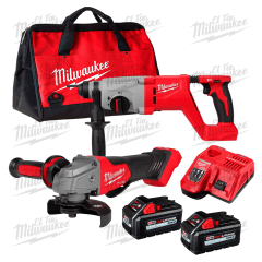 EL DUO PERFORA Y DESBASTA DEL TIO MILWAUKEE