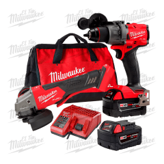 KIT TALADRO Y AMOLADORA M18 FUEL INDUSTRIAL