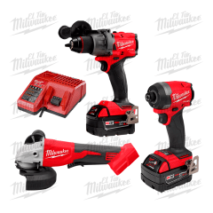 EL TRIO INDUSTRIAL DEL TIO MILWAKEE CON ESMERIL
