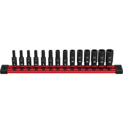 JUEGO DE 14 DADOS MÉTRICOS PROFUNDOS DE 6 PUNTAS SHOCKWAVE IMPACT DUTY / 49-66-7003