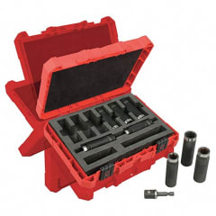JUEGO DE DADOS IMPACTO SHOCKWAVE™ PARA 1/2” DE 9 PZAS MILWAUKEE 49-66-4484 1
