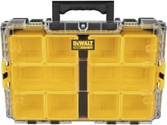 ORGANIZADOR DE HERRAMIENTAS 2.0 TOUGHSYSTEM 10 COMPARTIMENTOS DEWALT / DWST08040 0