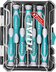 JUEGO DE DESTORNILLADORES DE PRECISION 7 PCS TOTAL 1