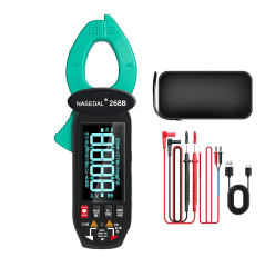 PINZA AMPERIMÉTRICA DIGITAL DE ALTA PRECISIÓN CON DETECCIÓN DE CORRIENTE DE FUGA / METER-268B 0