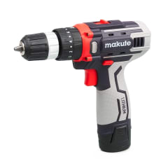 TALADRO PERCUTOR INALAMBRICO MAKUTE DE 12V - 1.5 Ah /CD128-2B 0