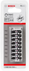SET DE PUNTAS ALTO IMPACTO BOSCH 25MM PH2 x 08 UND. 3