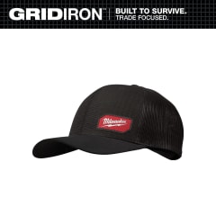 GORRA DE CAMIONERO GRIDIRON NEGRO MILWAUKEE/505B 0