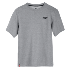 POLO DE TRABAJO HIBRIDA FREEFLEX MANGA CORTA GRIS L MILWAUKEE /603GL 0