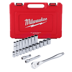 JUEGO DE DADOS Y RATCHET DE 1/2