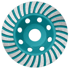 DISCO DIAMANTADO COPA DESBASTE TURBO 115MMX20MM ARBOR 22.22MM TOTAL TAC2411151 1