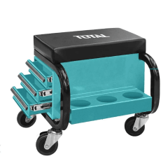 Asiento para mecanico con 3 cajones Total - THCS103 0