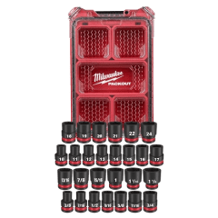 Juego de 27 piezas de dados SHOCKWAVE Impact Duty™ de 1/2