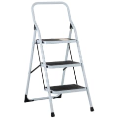 ESCALERA TUBULAR, PEGABLE, 3 ESCALONES 150 KG PRETUL 24120 0