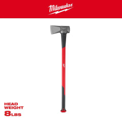 HACHA CON MAZO PARA PARTIR LEÑA DE 3,6KG, MANGO DE 91CM MILWAUKEE/48-22-9064 0