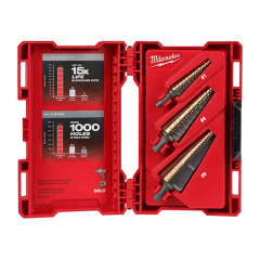 JUEGO DE BROCAS COBALT DE 3 PIEZAS 1,4 y 9 MILWAUKEE / 48-89-9291 0