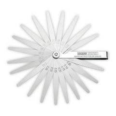 Galgas de espesores métricas 20 pcs TOPTUL - ICAA0020 0