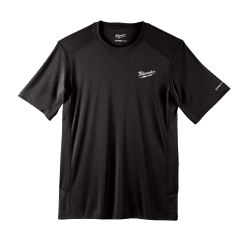 CAMISA NEGRA LIGERA DE ALTO RENDIMIENTO WORKSKIN™ - MANGA CORTA MILWAUKEE 0