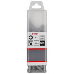 Punta Pozidrive PZ3 Eco Extra Hard 25MM 100UND BOSCH / 2608521223 0