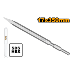 CINCEL HEXAGONAL DE PUNTA 17MM INGCO 0