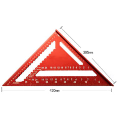 ESCUADRA TRIANGULAR DE ALEACIÓN DE ALUMINIO 12