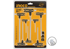 JUEGO DE 8 LLAVES TORX MANGO T INGCO HHKT8083 0