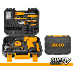 KIT ATORNILLADOR 12V + 81PCS INGCO HKTHP10811 0