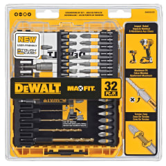 KIT DE 32 PIEZAS PUNTAS Y BROCAS P/DESTORNILLADOR DEWALT DWA2SLS32 0