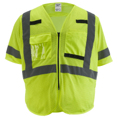 Chaleco de seguridad de malla amarillo Clase 3: L - XL MILWAUKEE / 48-73-5132