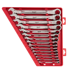 Juego de llaves combinadas de trinquete 15 pzs/ 48-22-9416