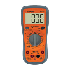 Multimetro Digital Profesional 2B-750V CA/CC 10402 Truper 3