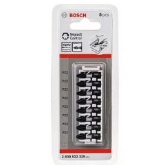 PUNTA POZIDRIV 2X25MM 8UNID IMPACT CONTROL BOSCH 2