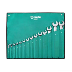Juego de Llaves Combinadas 10 a 32 mm 14 Piezas 09062 3