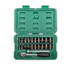 Juego de Copas Para Tornillos 23 pz - 1/4, 3/8 - SATA  ST09138 0