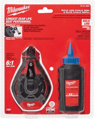 TIZA LINEA - KIT DE LINEA GRUESA DE 100´ CON TIZA AZUL STRIPGUARD™MILWAUKEE / 48-22-3982 0