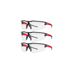 KIT DE 3 LENTES DE SEGURIDAD ANTI-RAYADURAS MILWAUKEE 48-73-2052