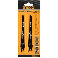 SET HOJAS DE SIERRA SABLE MADERA 2 PIEZAS INGCO SSB644D 1