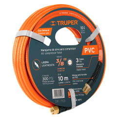 MANGUERA DE PVC PARA COMPRESOR, 10 M X 3/8