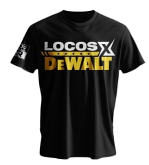 Polo de algodón locos por dewalt - talla M 0