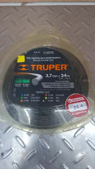 Rollo de hilo para desbrozadora, 3.7 mm x 34 m, truper hlb-155/ 17631-LI 0