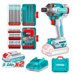 ATORNILLADOR DE IMPACTO 285NM + ACCESORIOS 13PCS TOTAL/ TOSLI250784 0