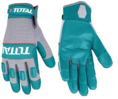 GUANTES MECANICO MICROFIBRA PU CUERO REFORZADO TSP1806XL 0