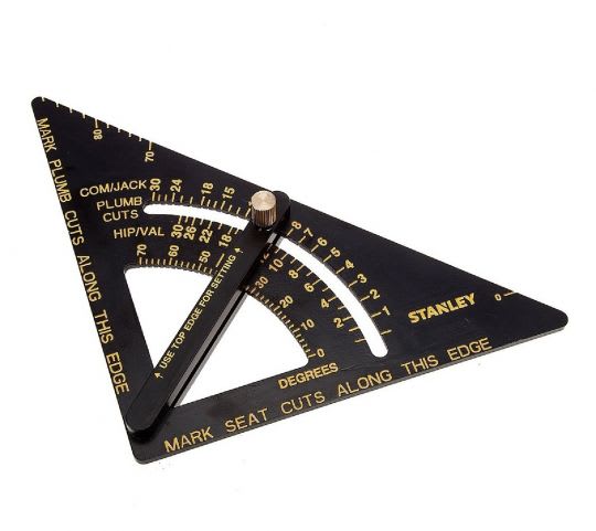 ESCUADRA DE TRAZADO AJUSTABLE QUICK SQUARE STANLEY 46-0532