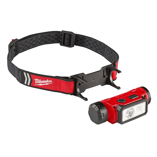 LINTERNA PARA CASCO RECARGABLE MEDIANTE USB REDLITHIUM™ 600 LUM MILWAUKEE / 2163-213