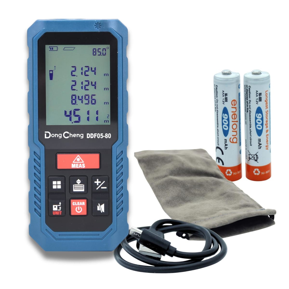 MEDIDOR DE DISTANCIA LASER 80M DONGCHENG / DDF05-802