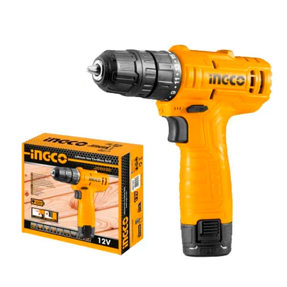 ATORNILLADOR INALÁMBRICO 12V.INGCO CDLI124152
