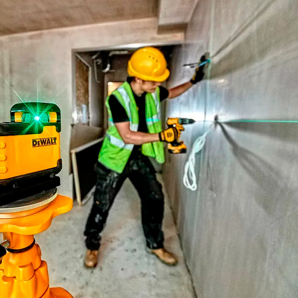 NIVEL LÁSER DE LÍNEA VERDE DE 360 AAA - DW03601CG9